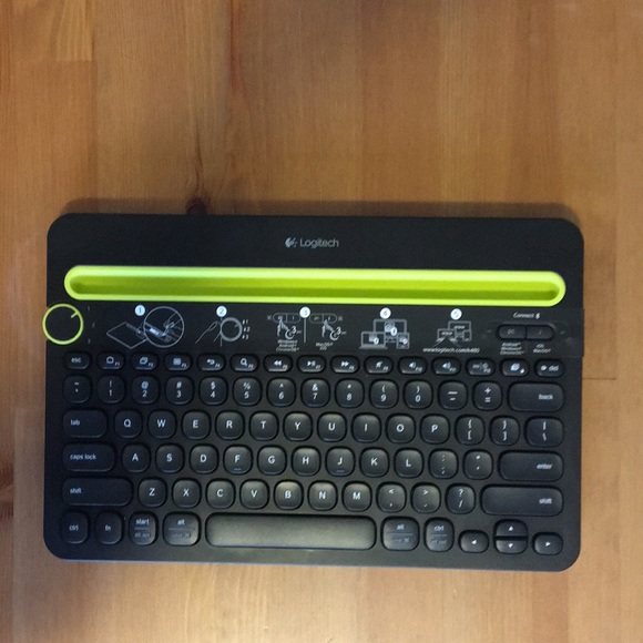 Logitech bluetooth Multi devise keyboard K480 BK - Picture 1 of 8